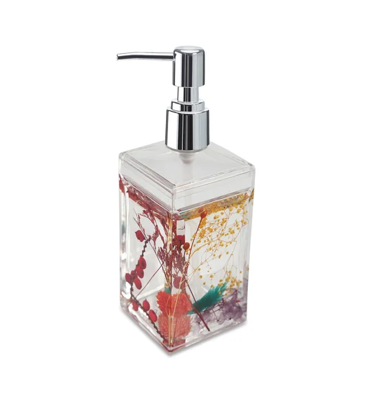 Agua Acrylic Acrylic Soap Dispenser Multi