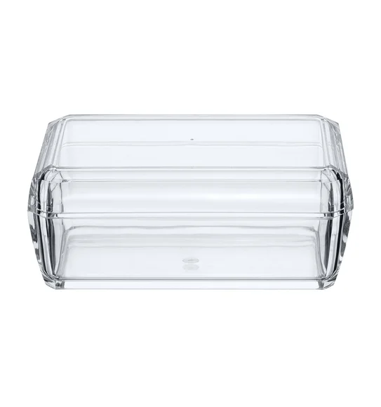 Agua Acrylic Acrylic Butter Dish Transparent
