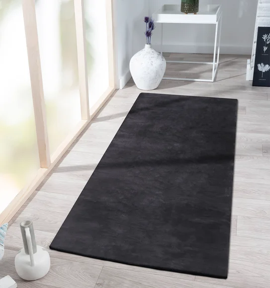 Oslo JR Rabit Fur Runner Black