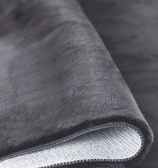 Oslo JR Rabit Fur Runner Black