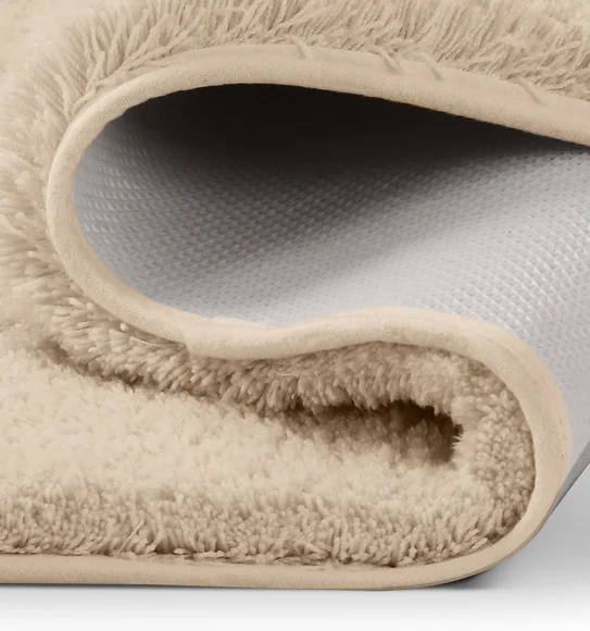 Foxton I Super Soft Anti Skid Bath Mat L.Beige