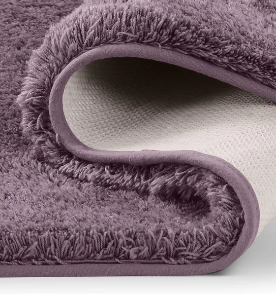 Foxton I Super Soft Anti Skid Bath Mat Mauve