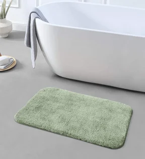 Foxton I Super Soft Anti Skid Bath Mat Green