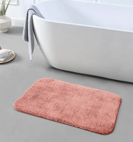Foxton I Super Soft Anti Skid Bath Mat Onion Pink