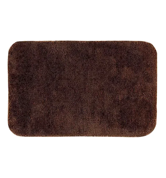Foxton I Super Soft Anti Skid Bath Mat Chocolate