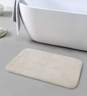 Foxton I Super Soft Anti Skid Bath Mat Cream