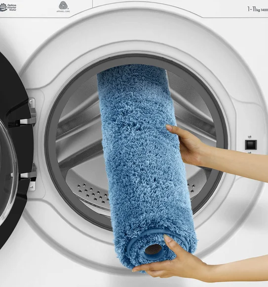 Foxton I Super Soft Anti Skid Bath Mat Navy