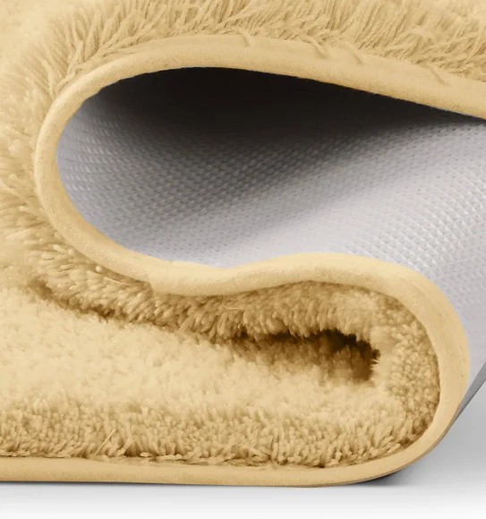 Foxton I Super Soft Anti Skid Bath Mat Mustard