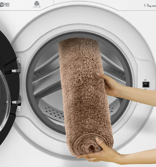 Foxton I Super Soft Anti Skid Bath Mat Camel