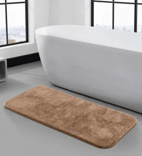 Foxton I Super Soft Anti Skid Bath Mat Camel