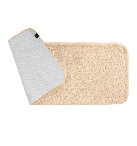 Foxton I Super Soft Anti Skid Bath Mat L.Beige