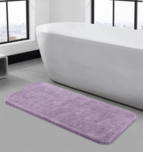 Foxton I Super Soft Anti Skid Bath Mat Mauve