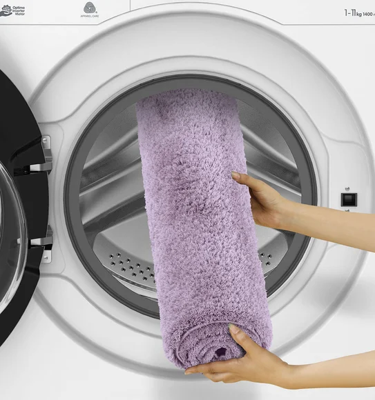 Foxton I Super Soft Anti Skid Bath Mat Mauve
