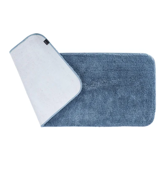 Foxton I Super Soft Anti Skid Bath Mat Navy