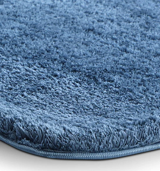 Foxton I Super Soft Anti Skid Bath Mat Navy