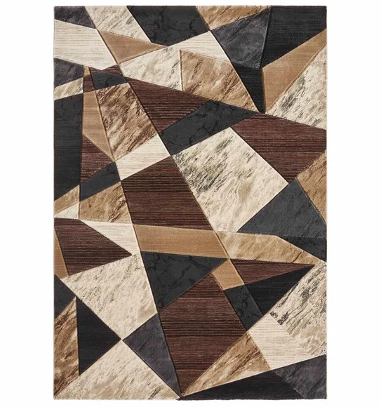 Bella Abstract Carpet Beige