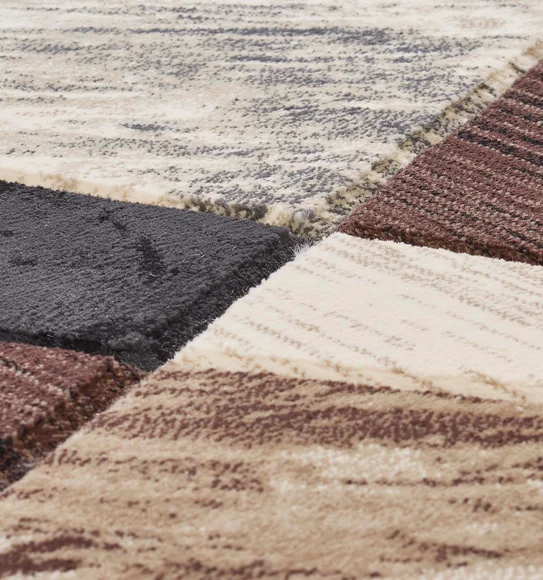 Bella Abstract Carpet Beige
