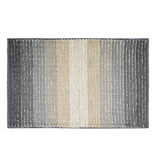 Hermosa Quick Dry Anti skid Bath Mat Grey