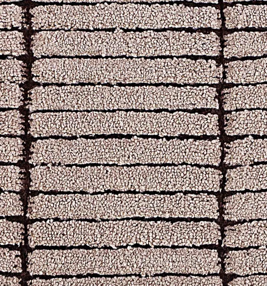 Hermosa Quick Dry Anti skid Bath Mat Brown
