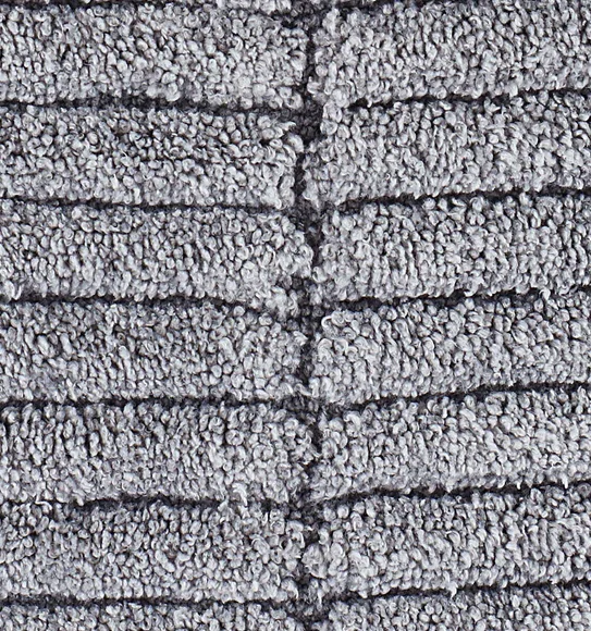 Hermosa Quick Dry Anti skid Bath Mat Silver