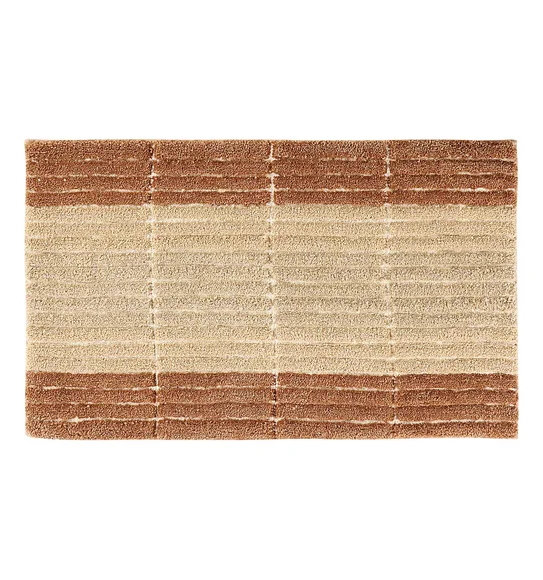 Hermosa Quick Dry Anti skid Bath Mat Gold