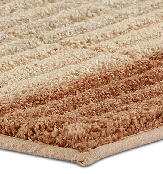 Hermosa Quick Dry Anti skid Bath Mat Gold