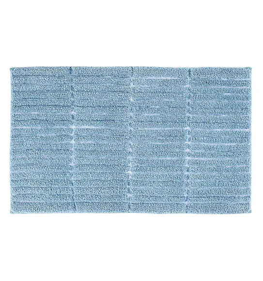 Hermosa Quick Dry Anti skid Bath Mat Aqua