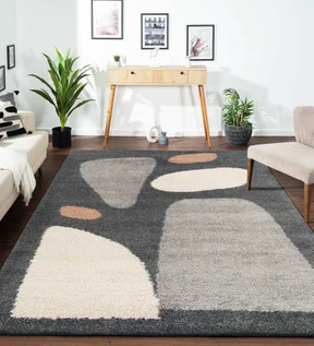 Stella Modern Carpet D.Grey