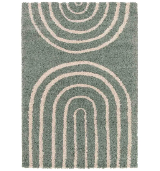 Stella Modern Carpet Olive