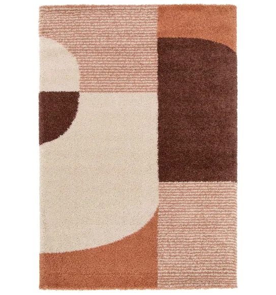 Stella Modern Carpet Beige and Brown