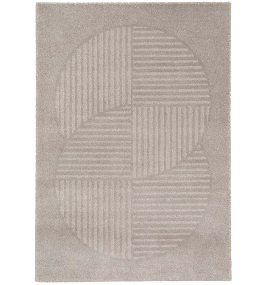Moon Geometric Runner Grey