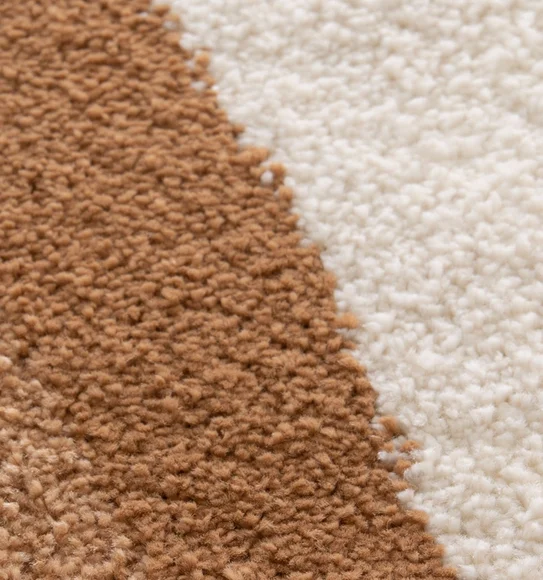 Moon Abstract Runner Cream Rust