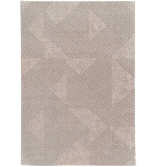 Moon Geometric Carpet Beige
