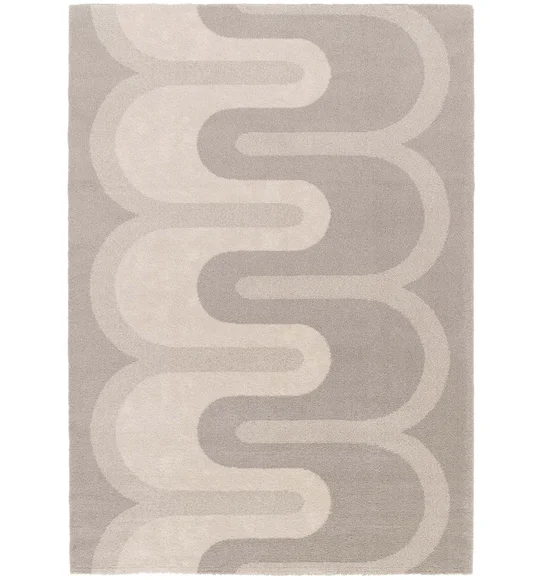 Moon Modern Carpet Cream