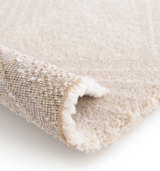 Moon Geometric Carpet Cream