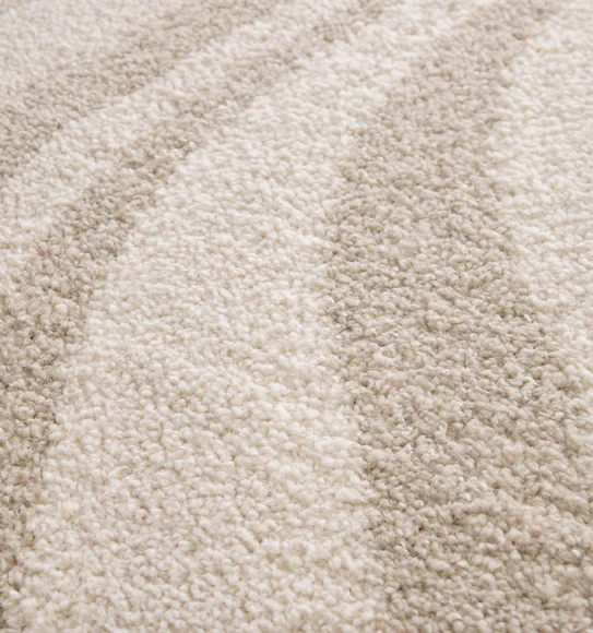 Moon Modern Abstract Carpet Cream Beige