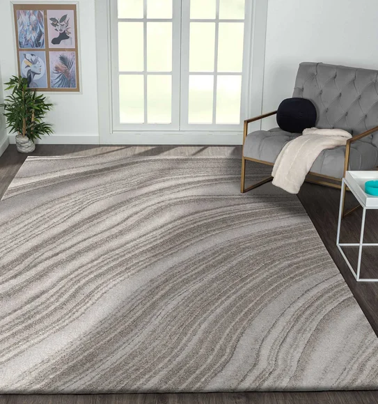 Dune Abstract Runner Grey