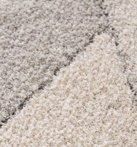 Dune Geometric Carpet Cream
