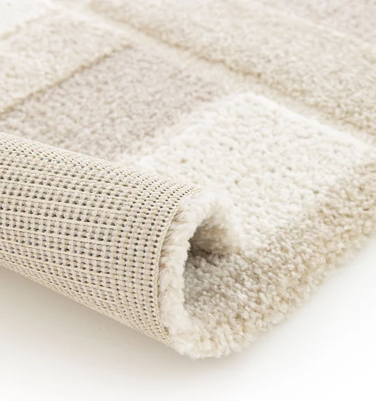 Cocoon Geometric Carpet Beige