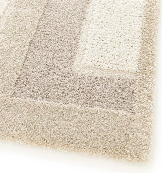 Cocoon Geometric Carpet Beige