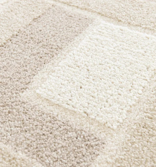 Cocoon Geometric Carpet Beige
