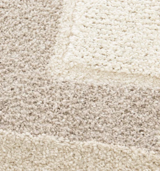 Cocoon Geometric Carpet Beige