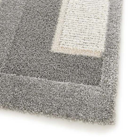 Cocoon Geometric Carpet Grey Cream