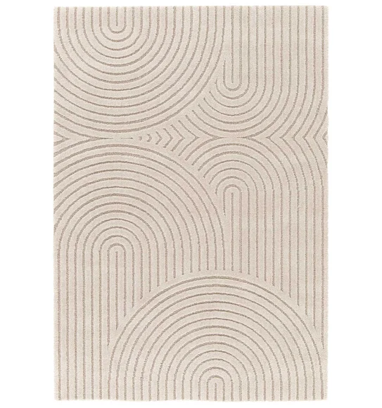 Cocoon Geometric Carpet Cream Beige