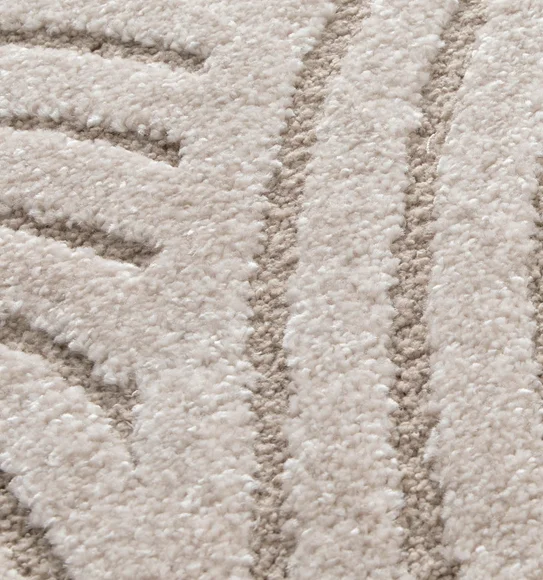 Cocoon Geometric Carpet Cream Beige