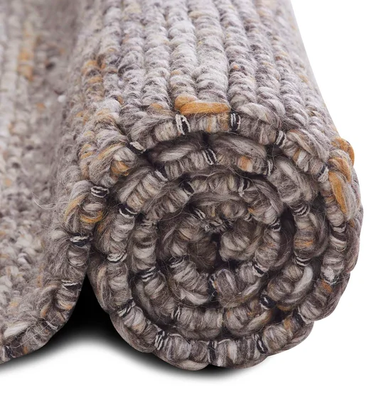 Milange 1 Solid Carpet Mustard