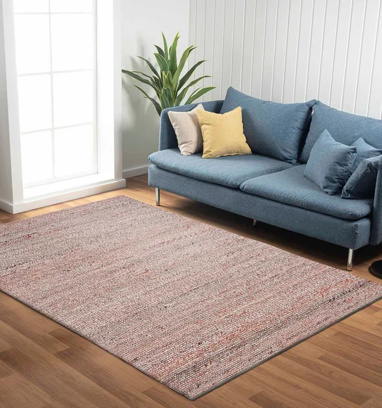 Milange 1 Solid Carpet Rose