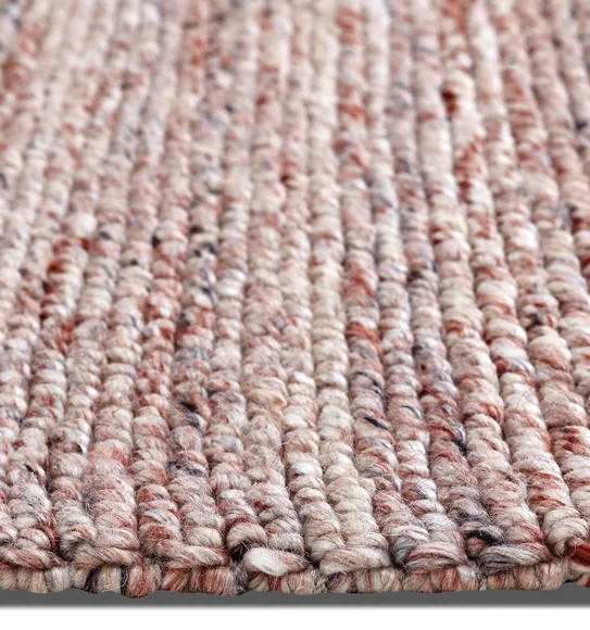 Milange 1 Solid Carpet Rose