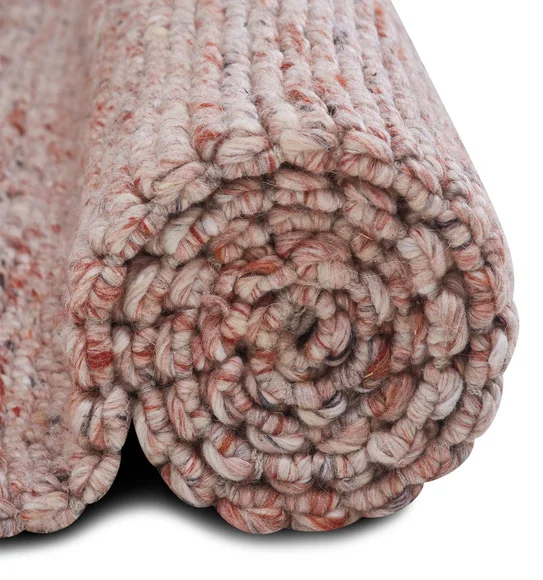 Milange 1 Solid Carpet Rose