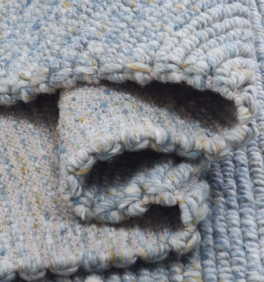 Milange 1 Solid Carpet Aqua
